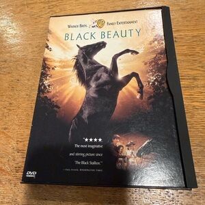 Warner Bros. Black Beauty DVD — Black and Gold Artwork